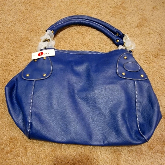 NWT Lexy International Handbag ~ Navy Blue - Picture 1 of 8